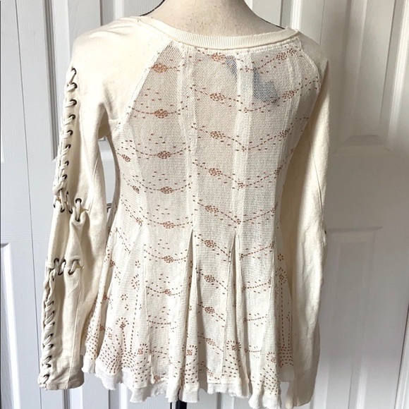 Free People New Romantics Heavy Metal Top - Picture 5 of 12